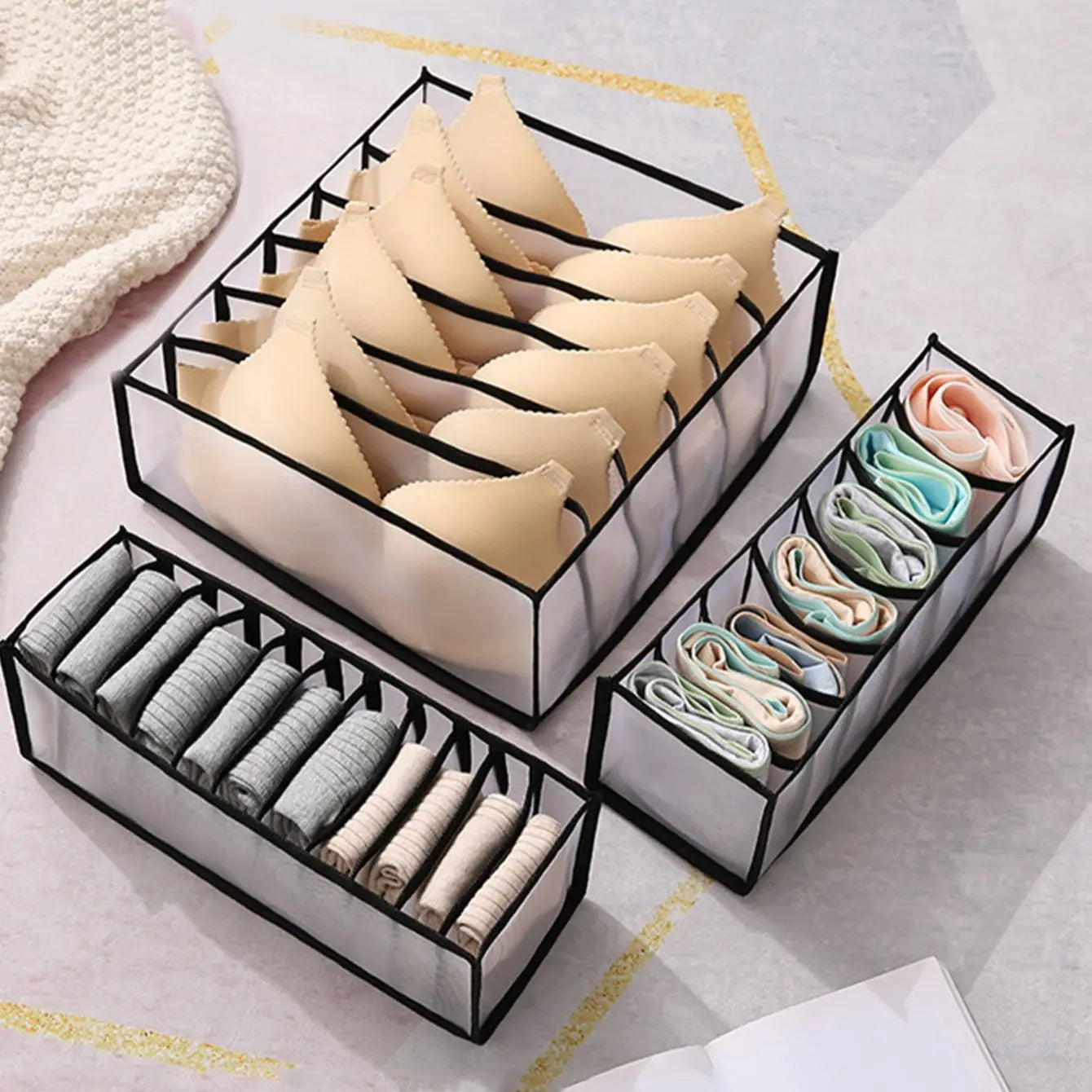 Organizador para roupas Íntimas