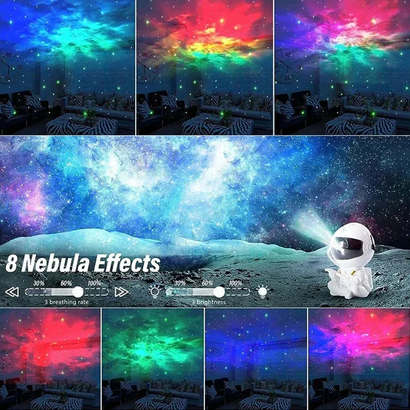 Projetor Galaxia lâmpada de céu estrelado, decoração do quarto, presentes decorativos para crianças