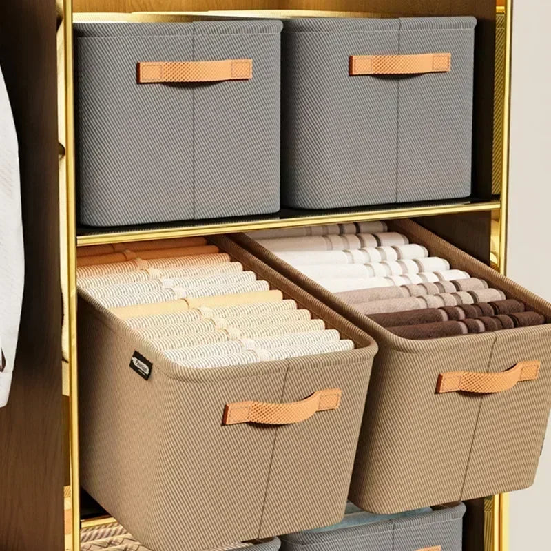 Organizador de guarda-roupa, caixa para armazenamento no armário, gavetas, armazenamento de quarto