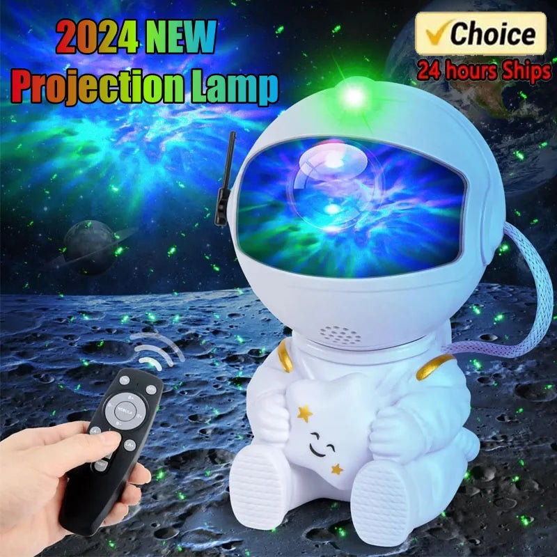 Projetor Galaxia lâmpada de céu estrelado, decoração do quarto, presentes decorativos para crianças