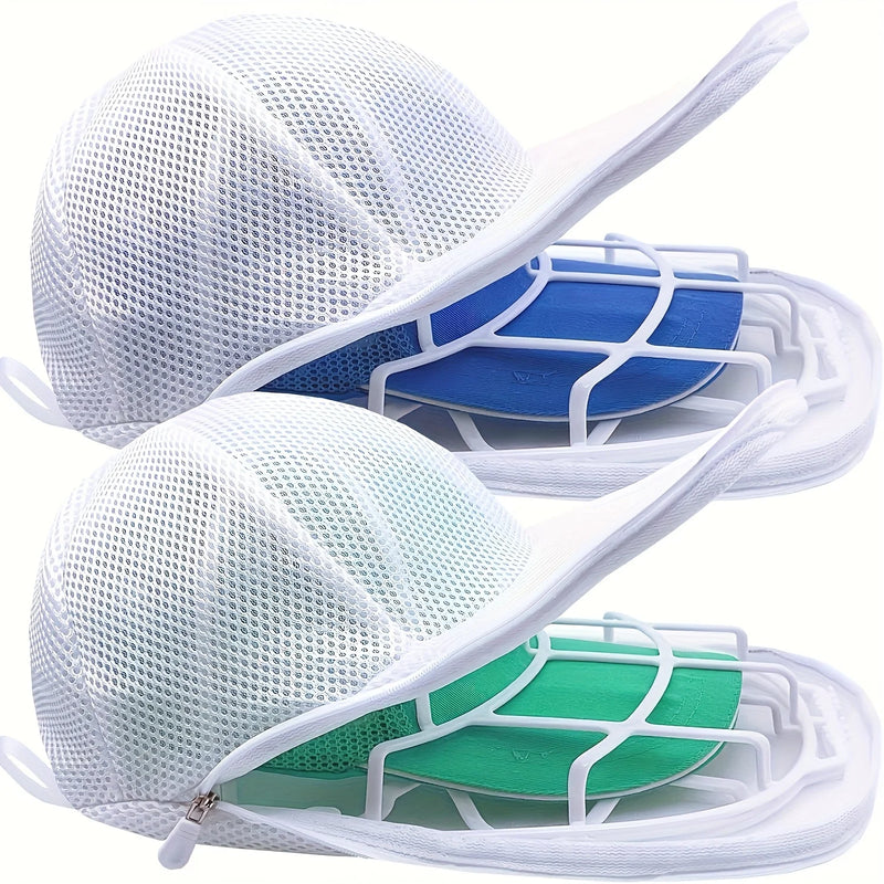 Suporte para lavagem e armazenamento de bonés
