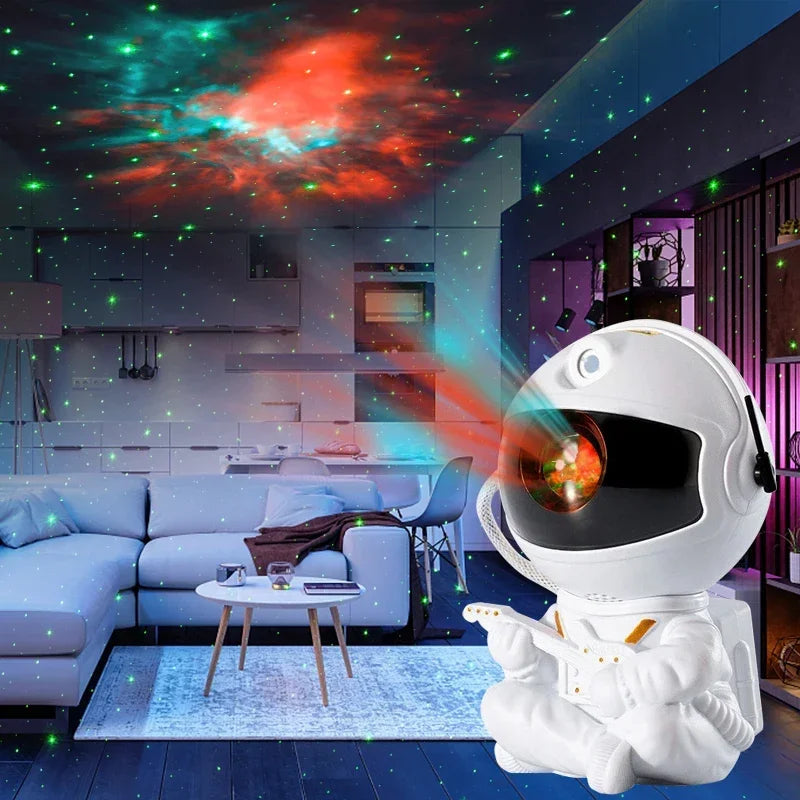 Projetor Galaxia lâmpada de céu estrelado, decoração do quarto, presentes decorativos para crianças